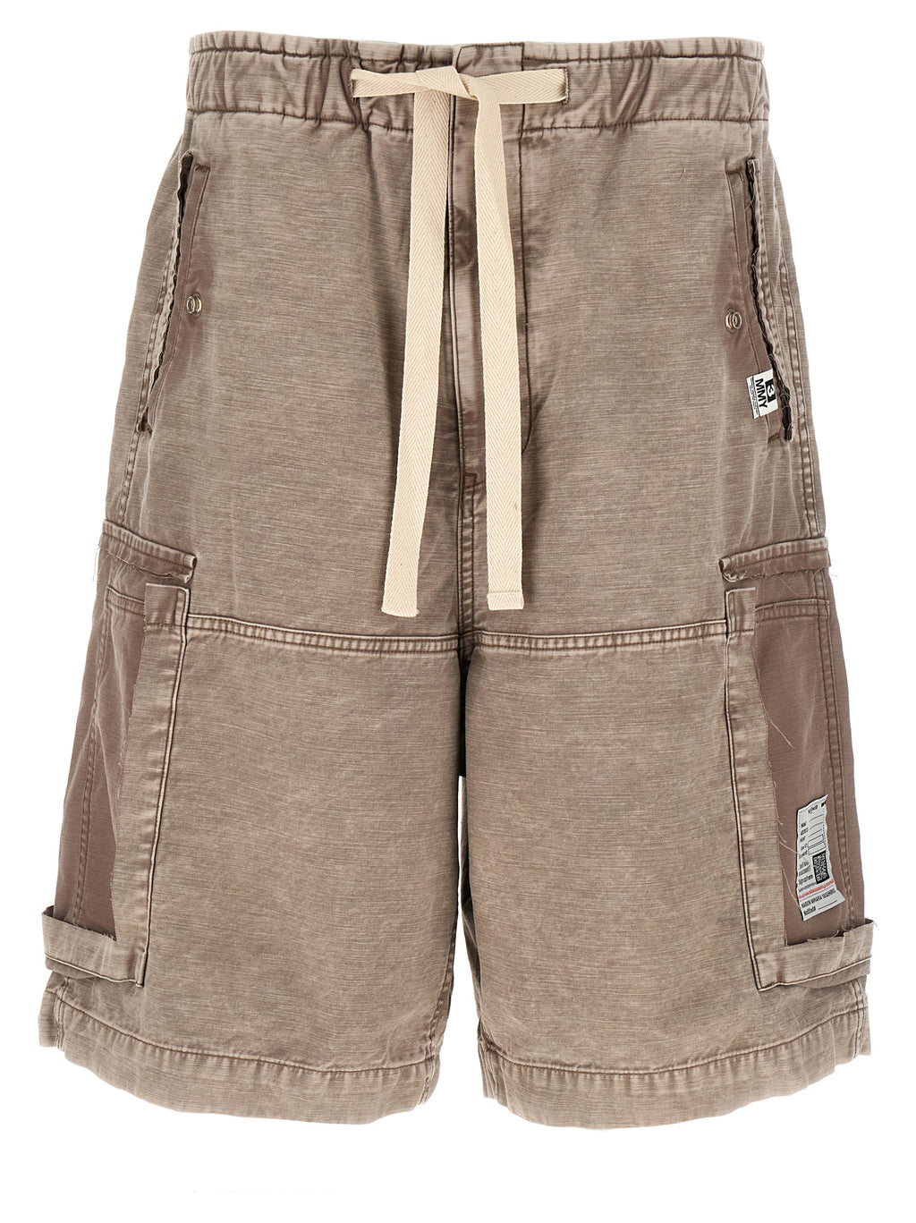 Maison Mihara Yasuhiro Gray Cotton Bermuda Shorts