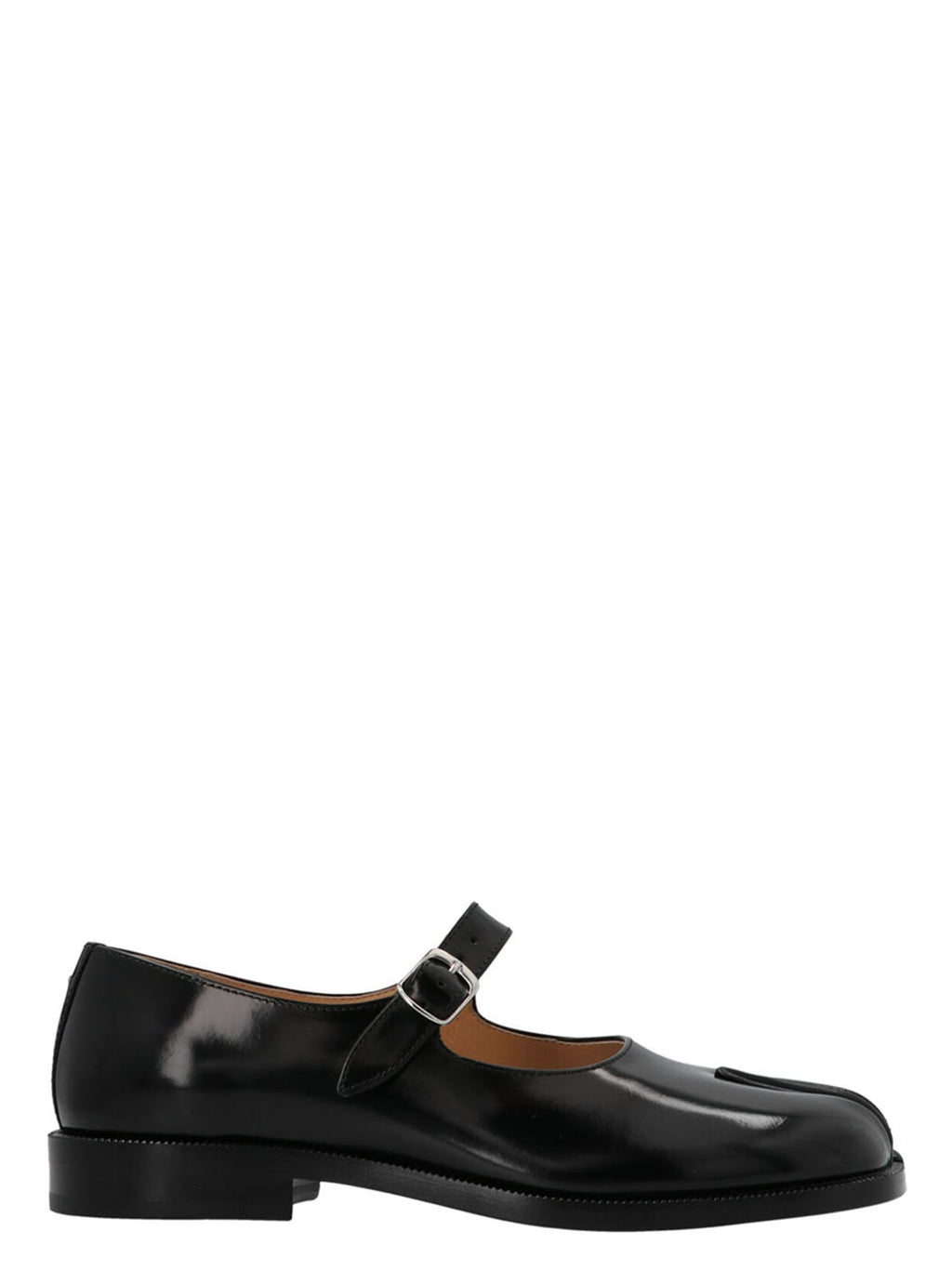Maison Margiela Schwarze Ballerinas aus Leder
