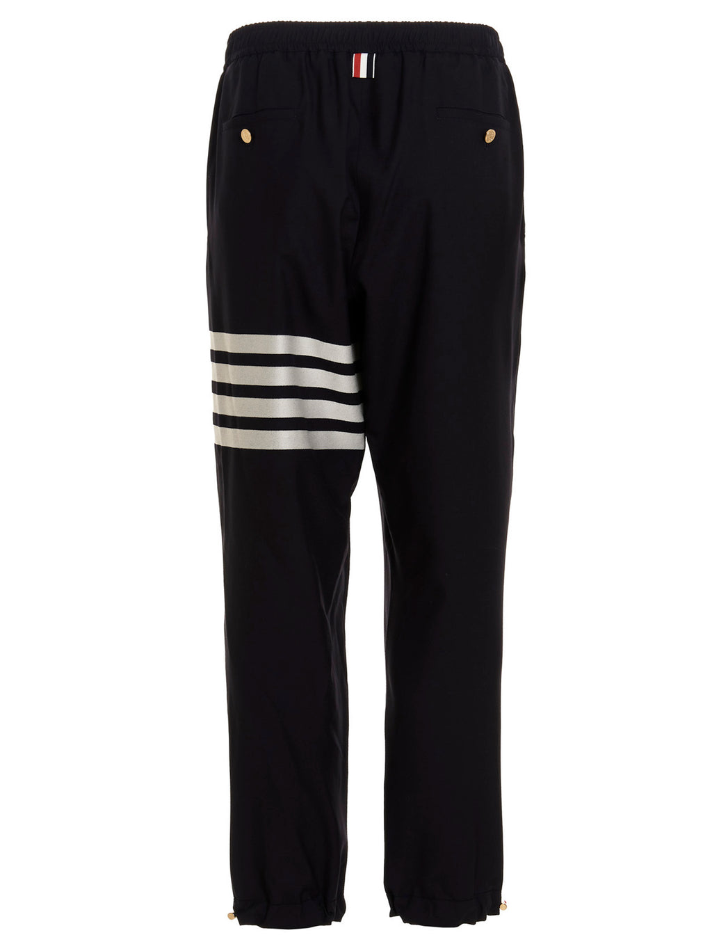 Thom Browne Blue Wool Athletic Pants