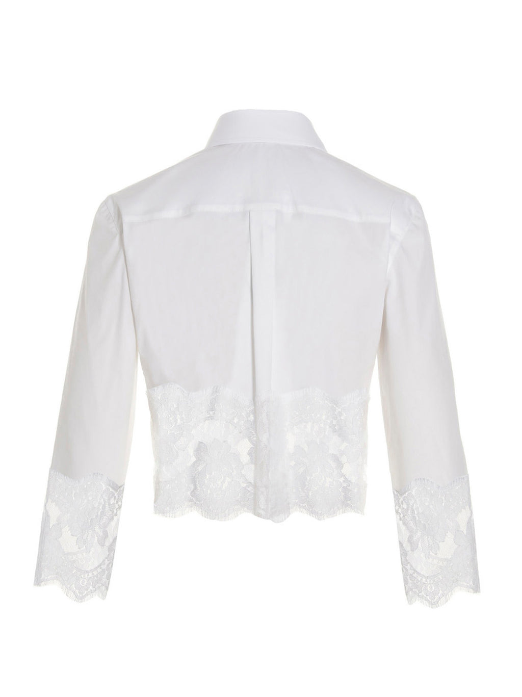 Dolce & Gabbana White Cotton Blouse