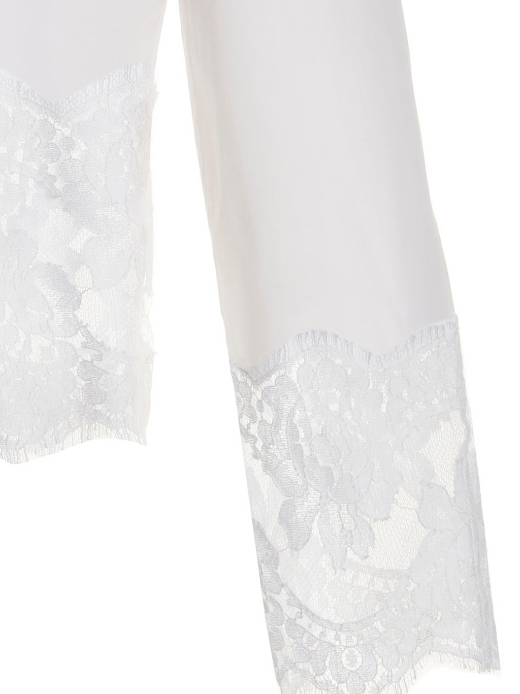 Dolce & Gabbana White Cotton Blouse