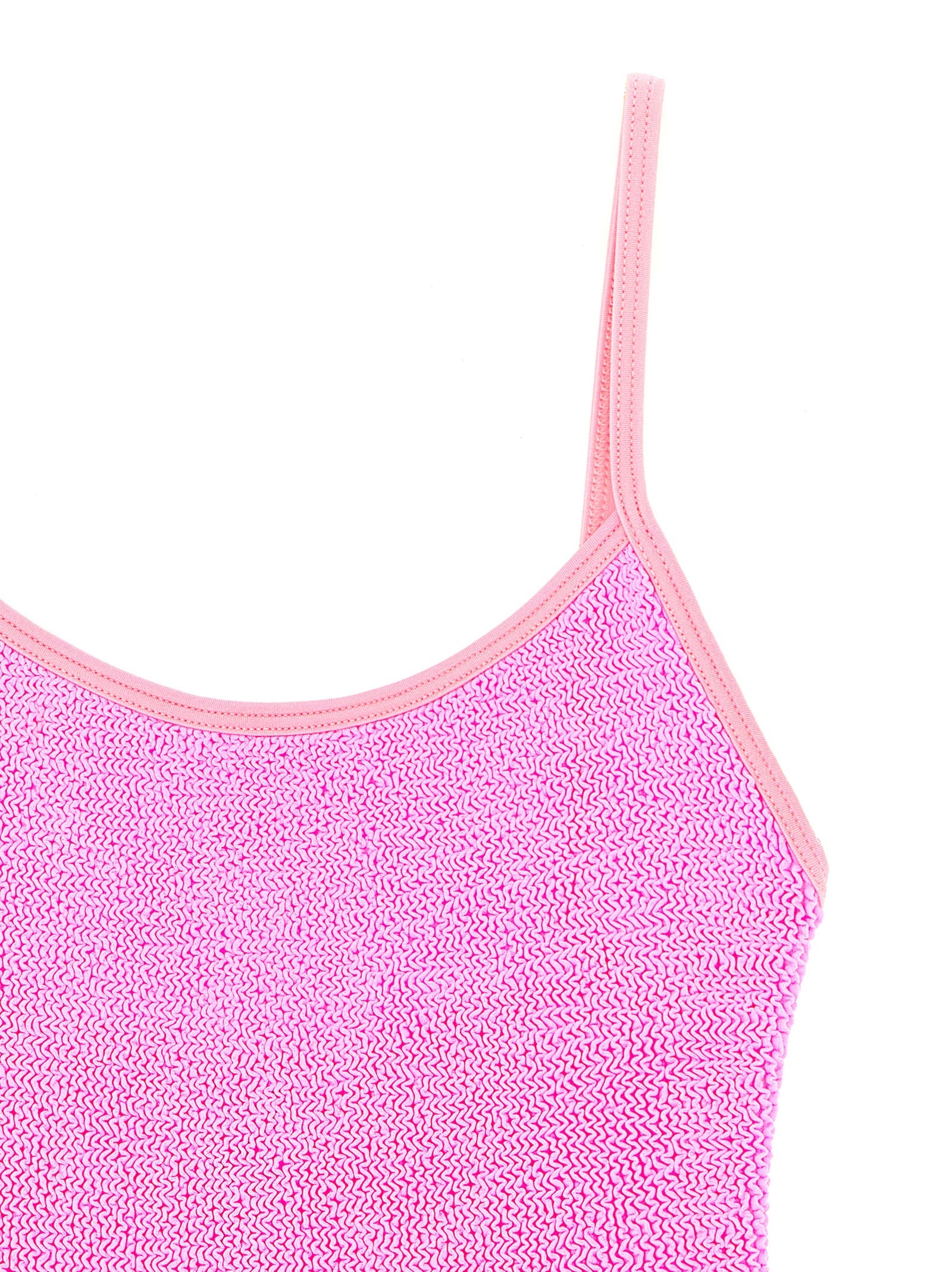 Hunza G Multicolor Nylon One-Piece Swimsuit