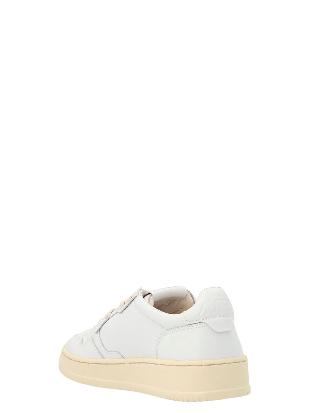 Autry White Cowhide Sneakers
