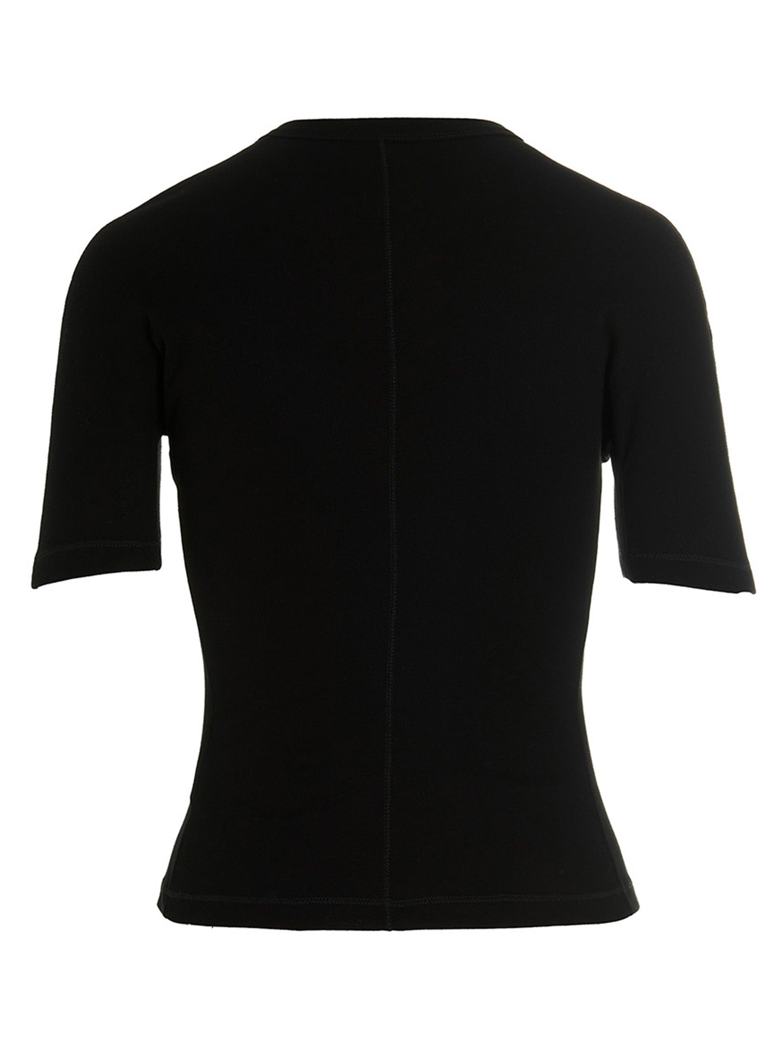 Y-3 Black Cotton T-Shirt
