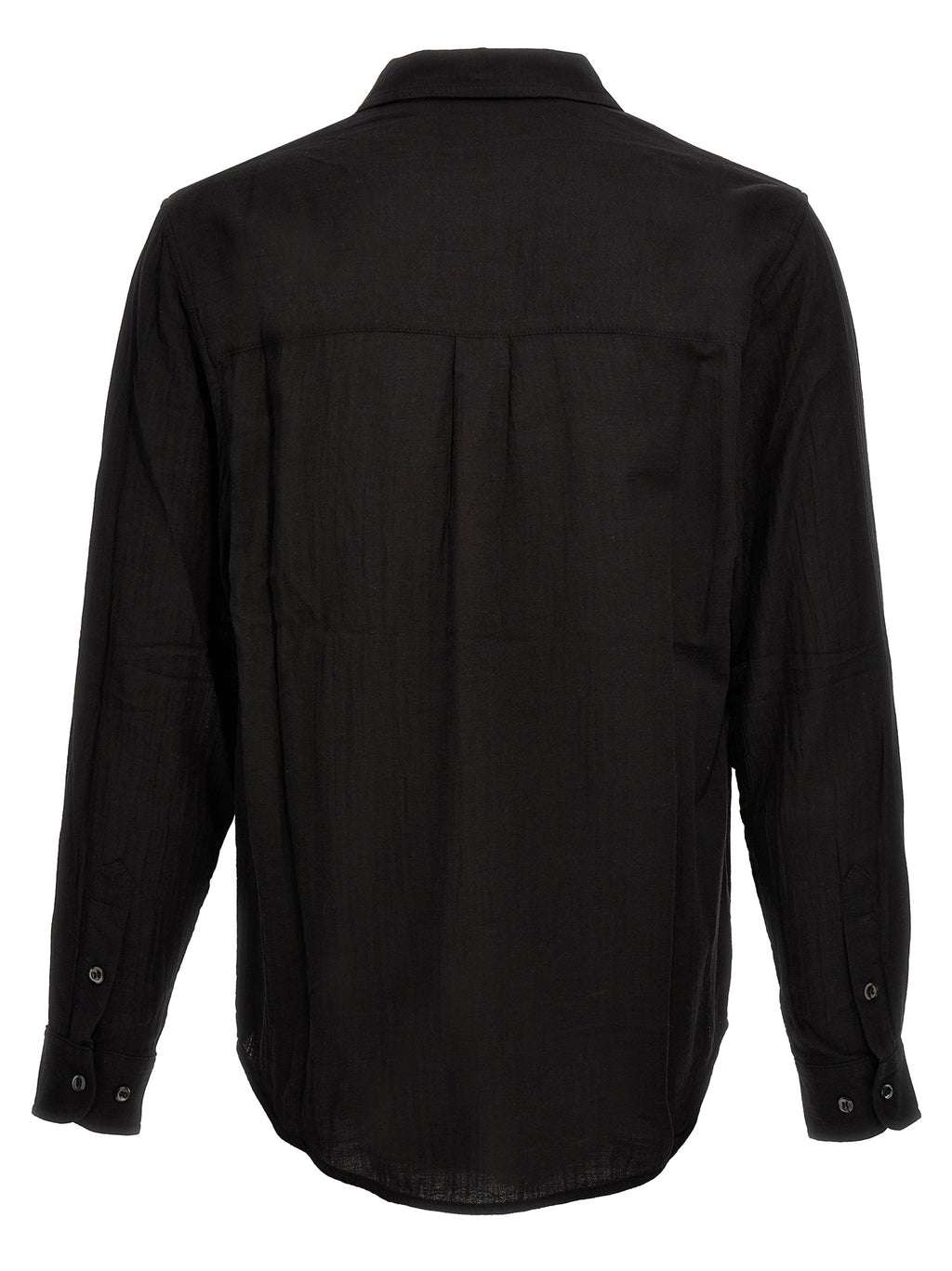 SÉFR Black Cotton Blouse