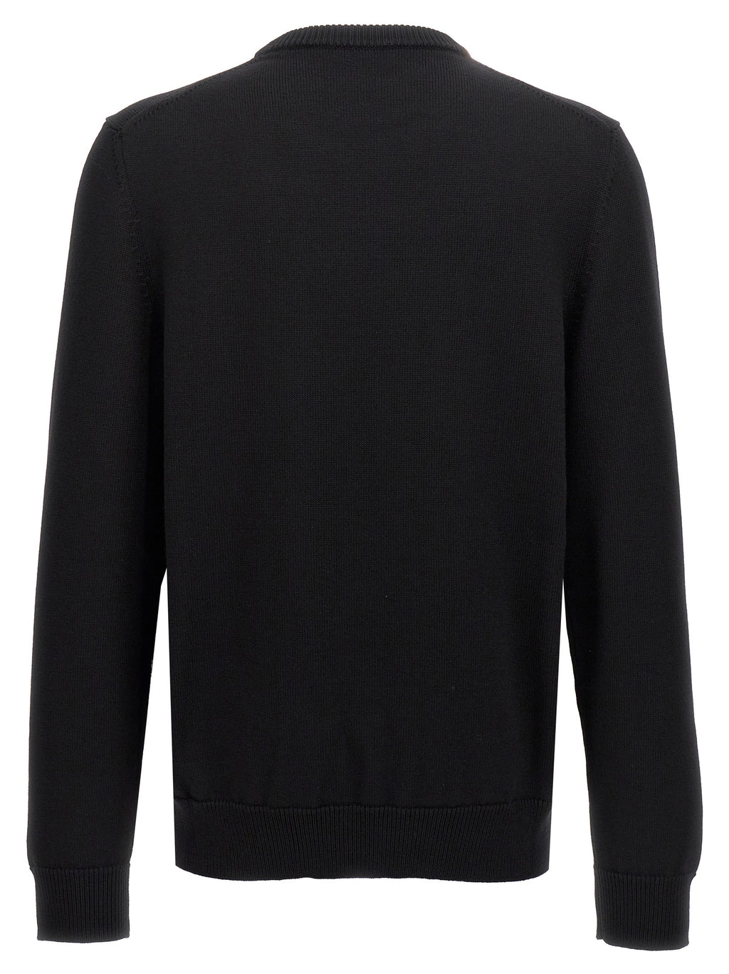 Dolce & Gabbana Black Virgin Wool Cardigan