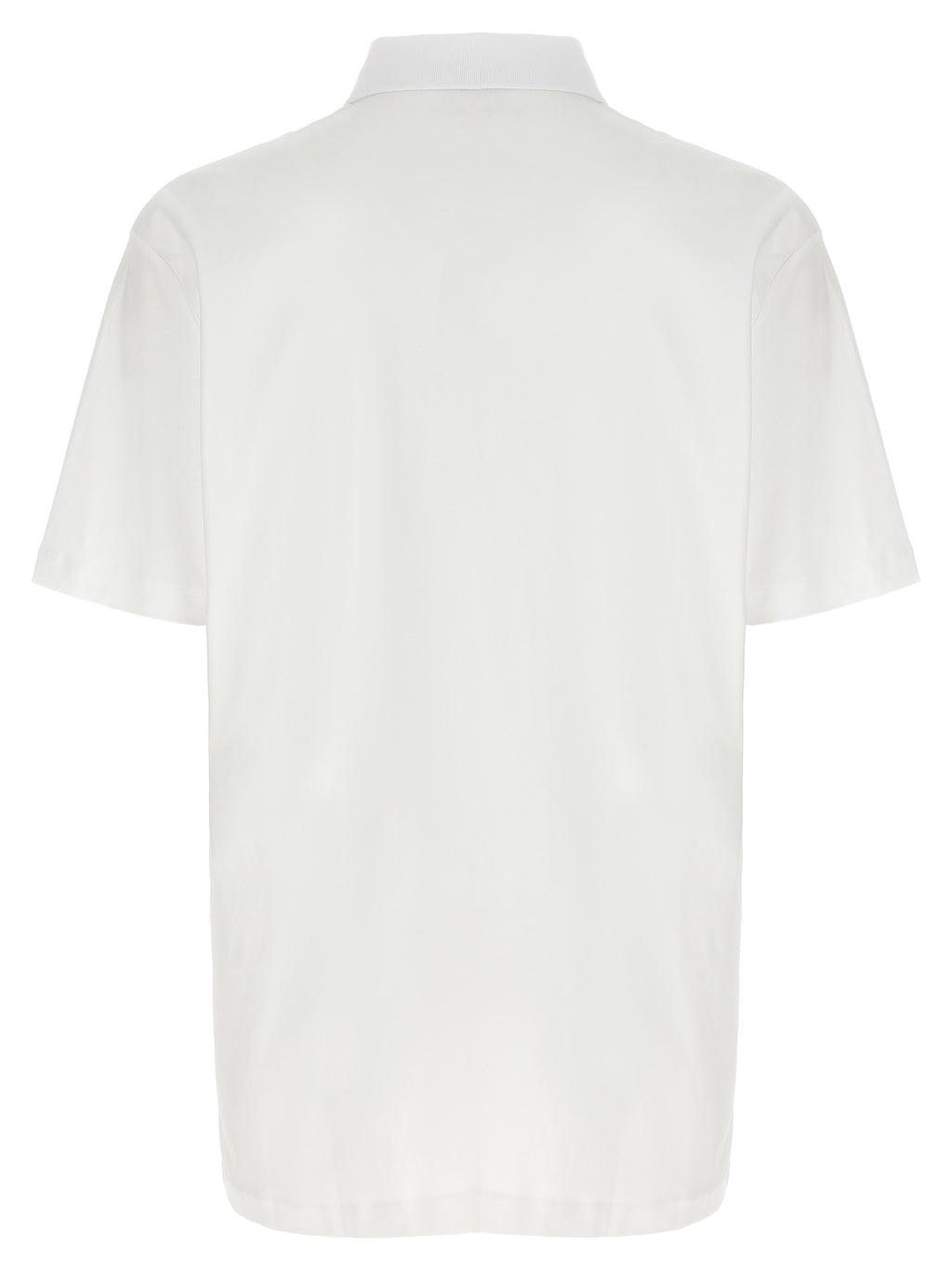 Hugo Boss White Cotton Polo Shirt