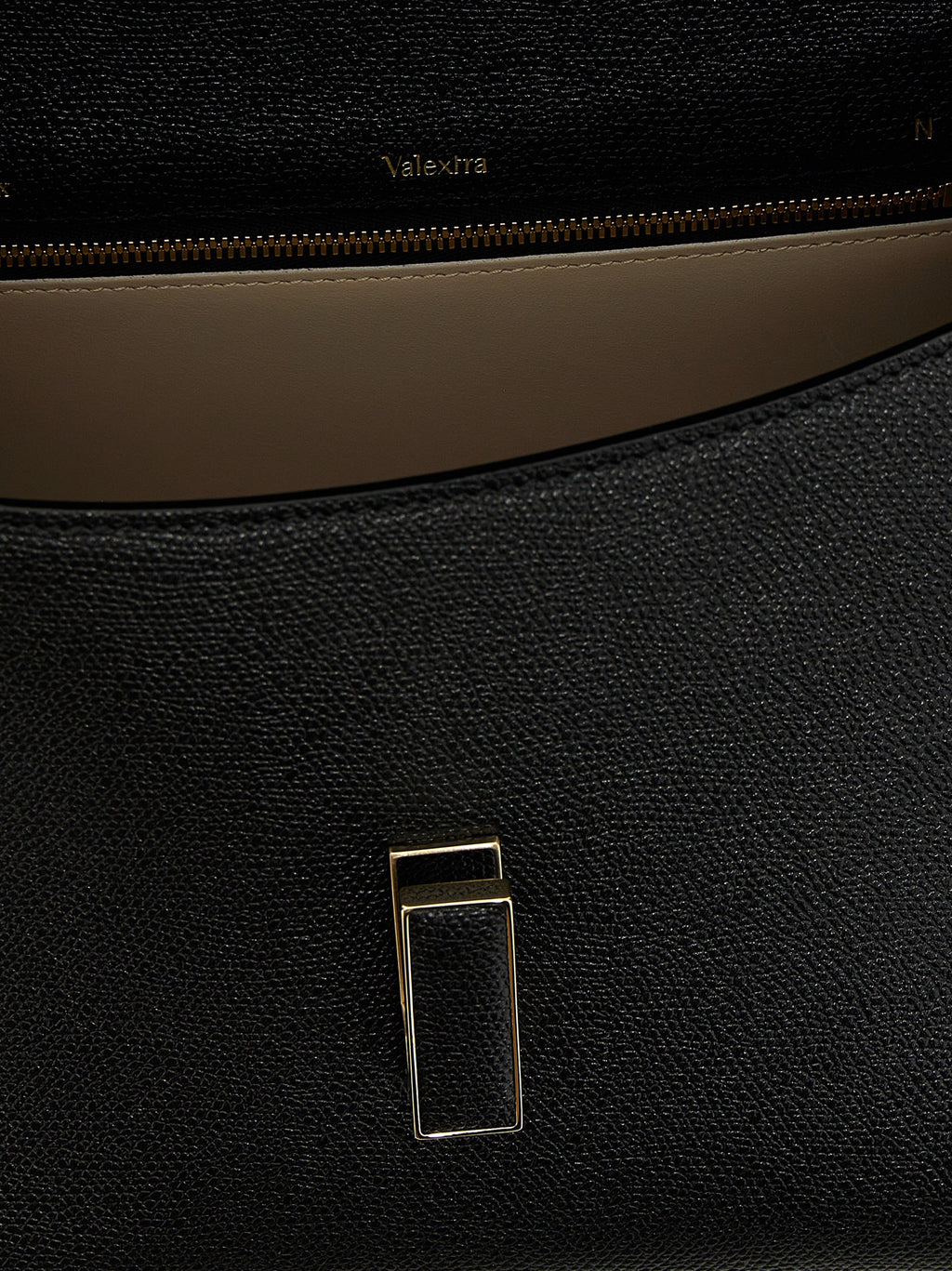 Valextra Black Calfskin Handbag