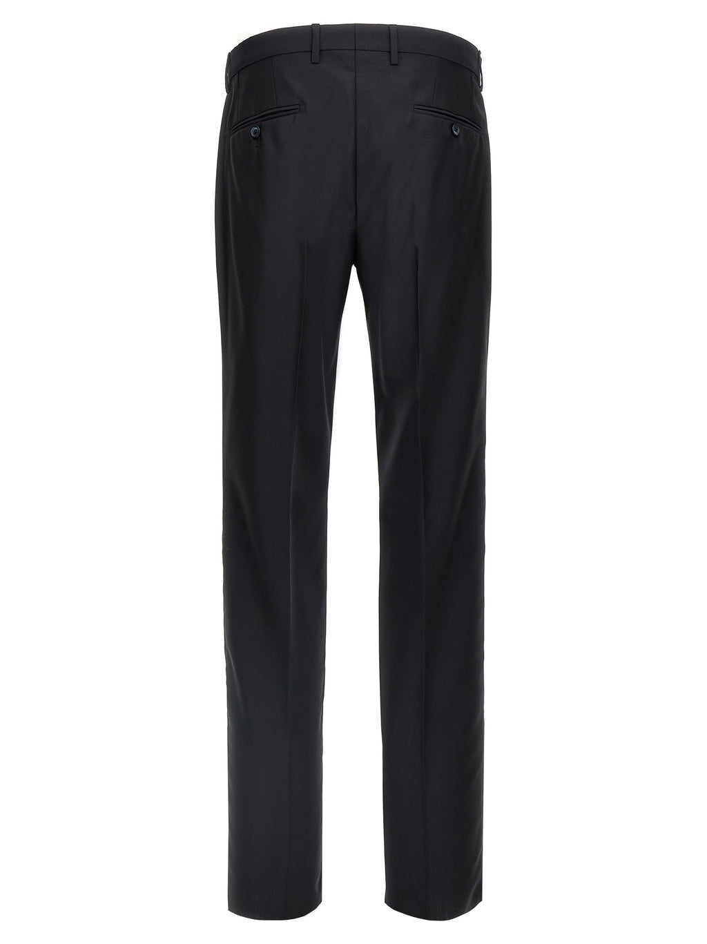 Dolce & Gabbana Blue Virgin Wool Two-Piece Suit