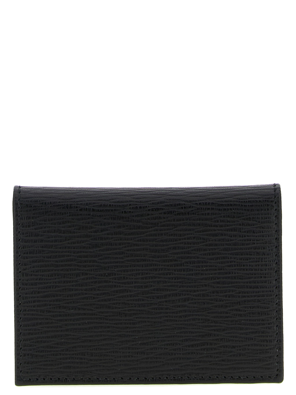 Ferragamo Black Calfskin Cardholder