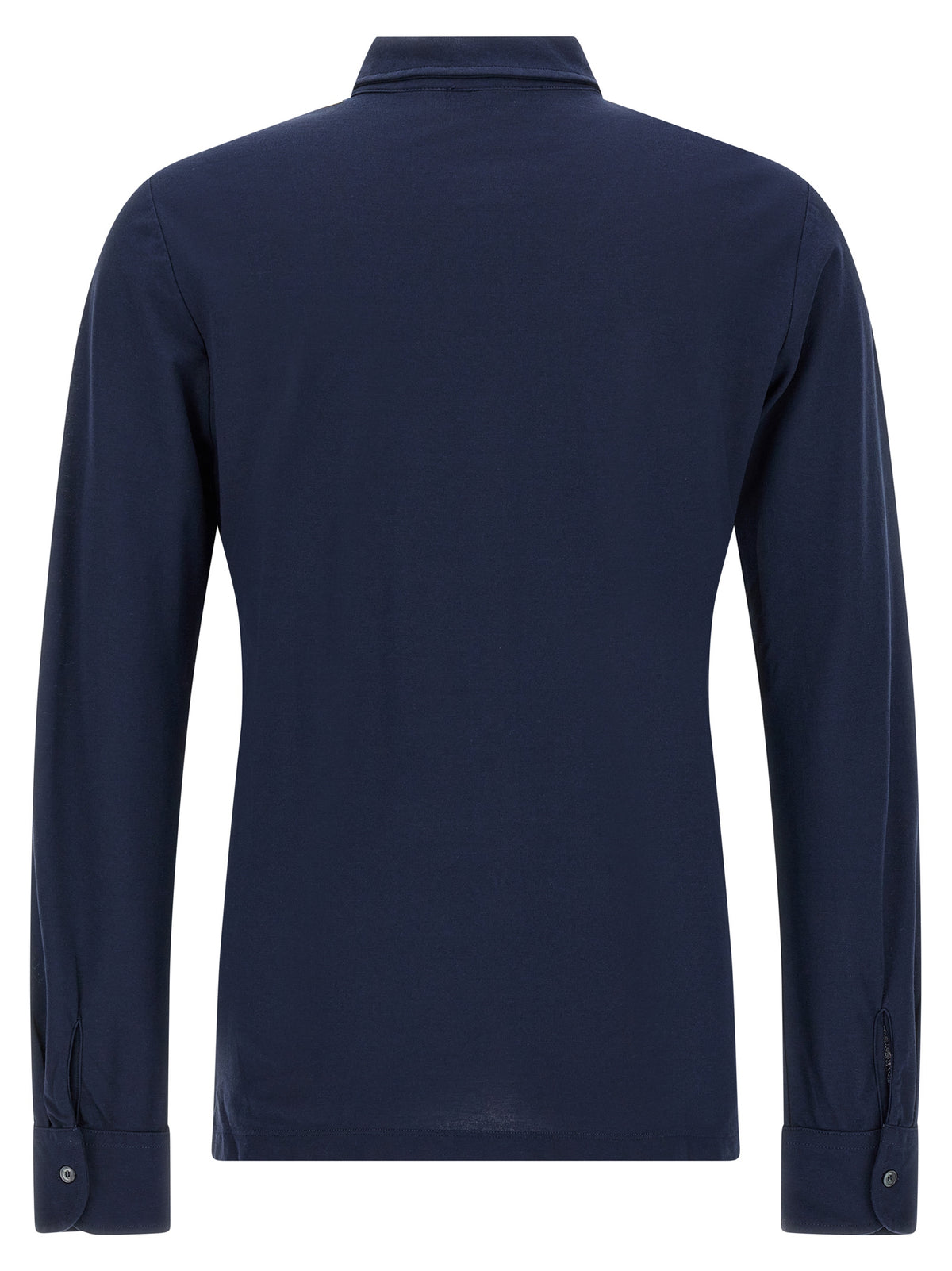 ZANONE Blue Cotton Blouse
