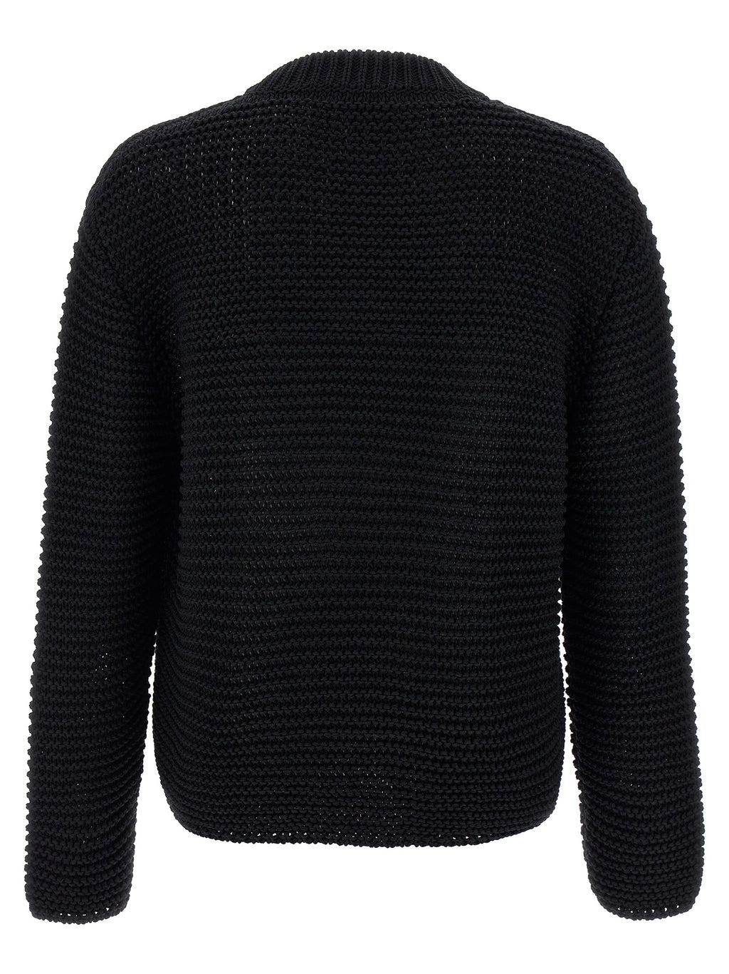 Alexander McQueen Bicolor Cotton Cardigan