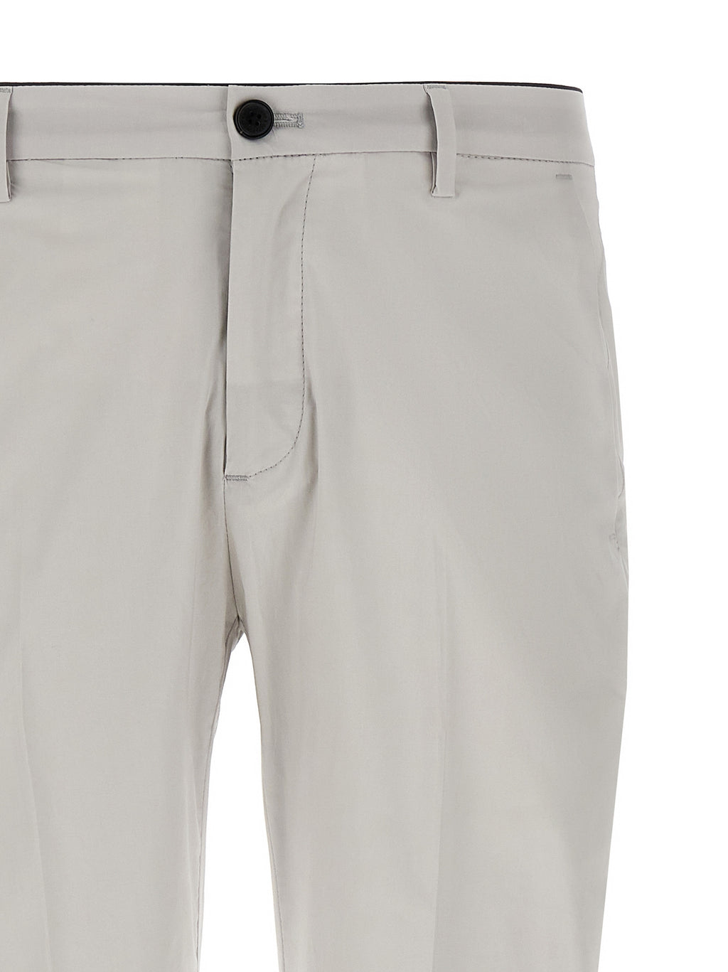 Department 5 Gray Cotton Cropped Pants