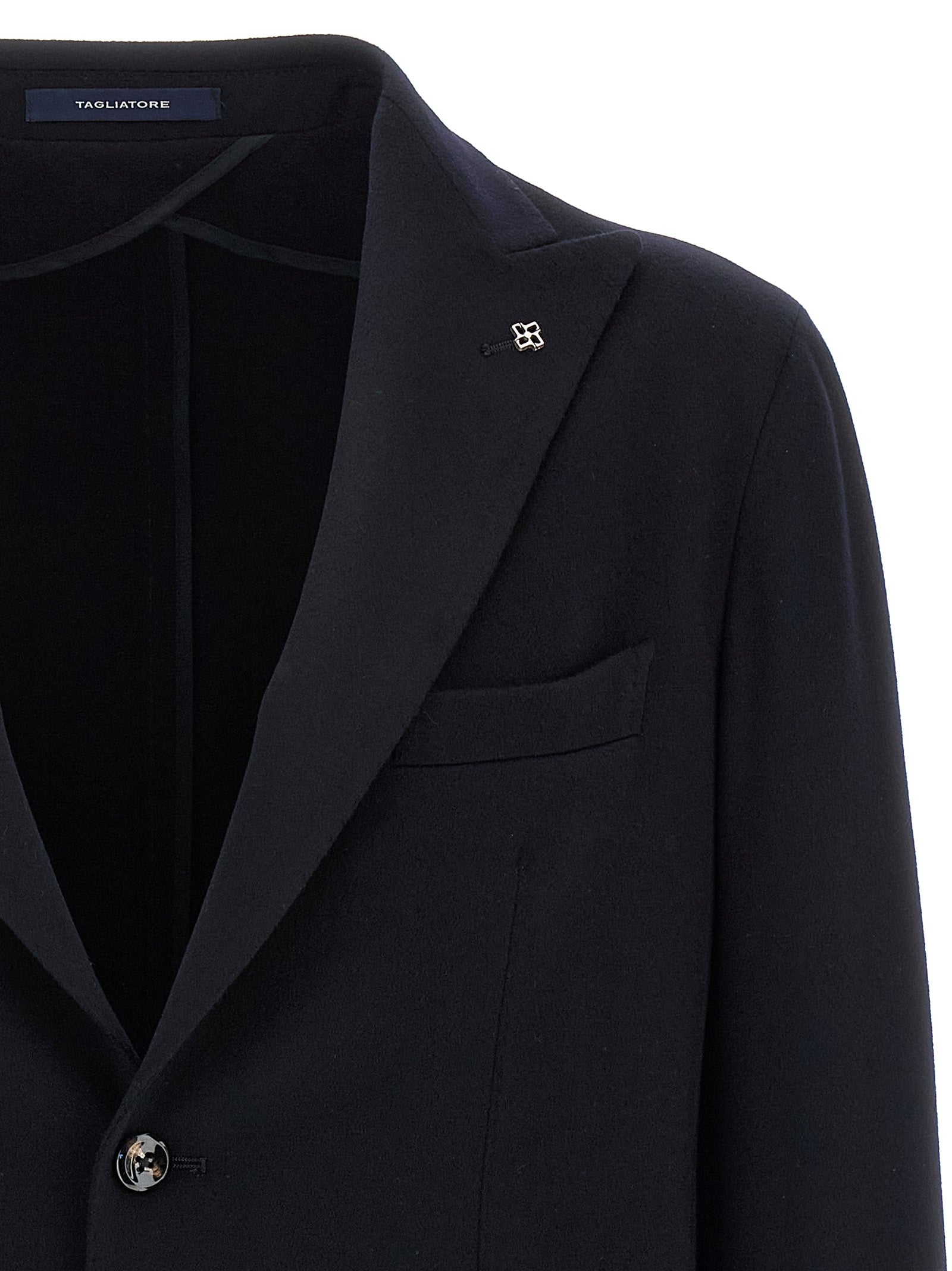 Tagliatore Blue Cashmere Blazer