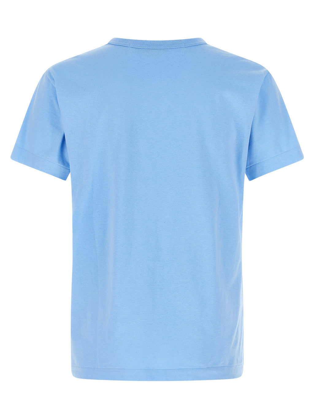Comme Des Garçons Play Blue Cotton T-Shirt