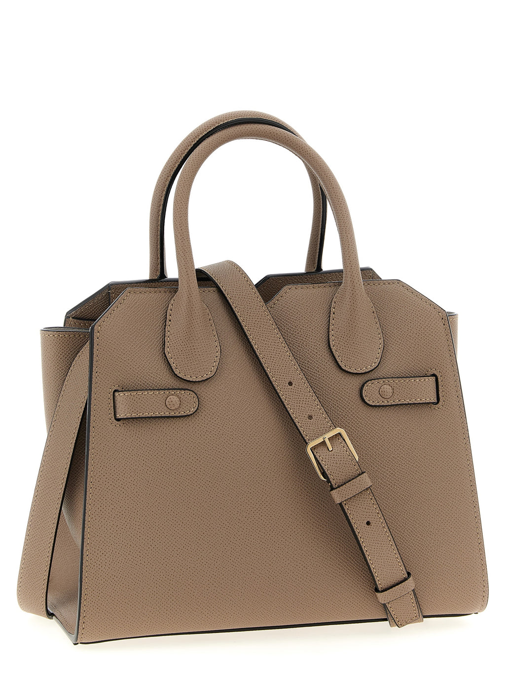 Valextra Beige Calfskin Handbag