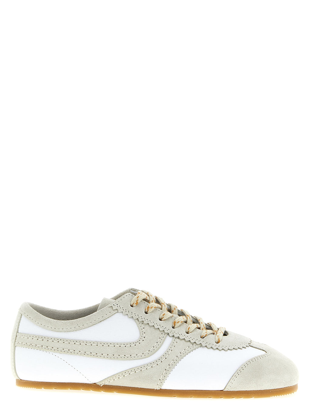 Dries Van Noten Gray Calfskin Sneakers