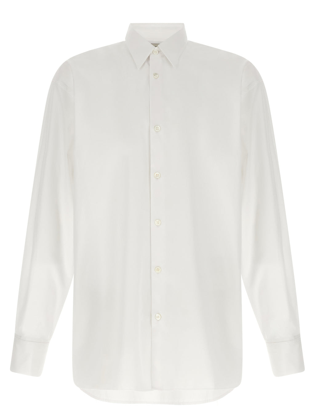 Dries Van Noten White Cotton Blouse