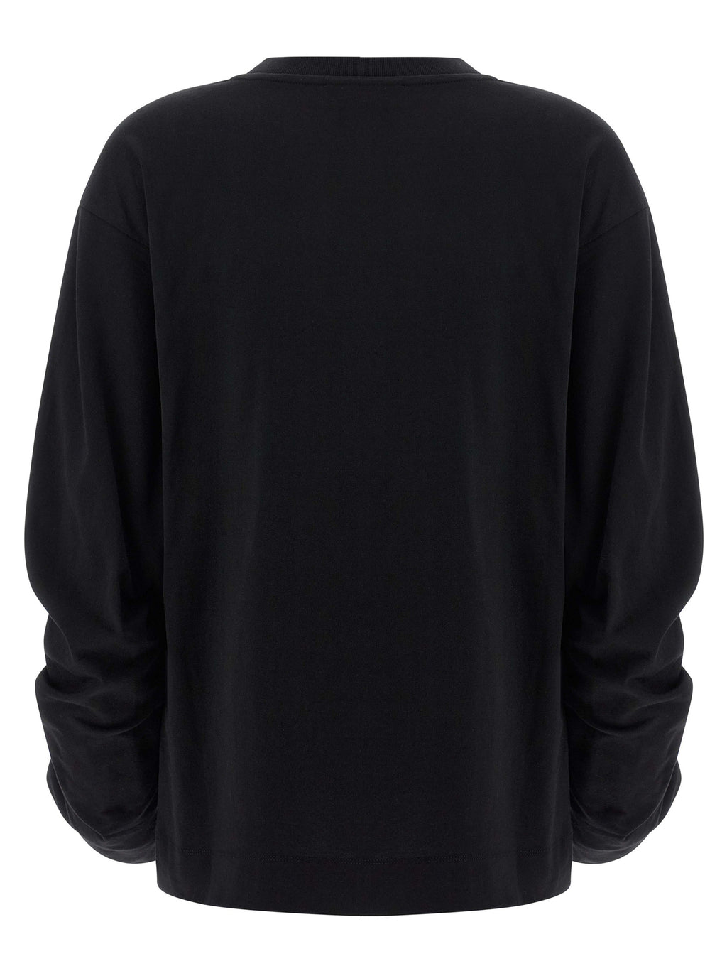 Dries Van Noten Black Cotton Long Sleeve T-Shirt
