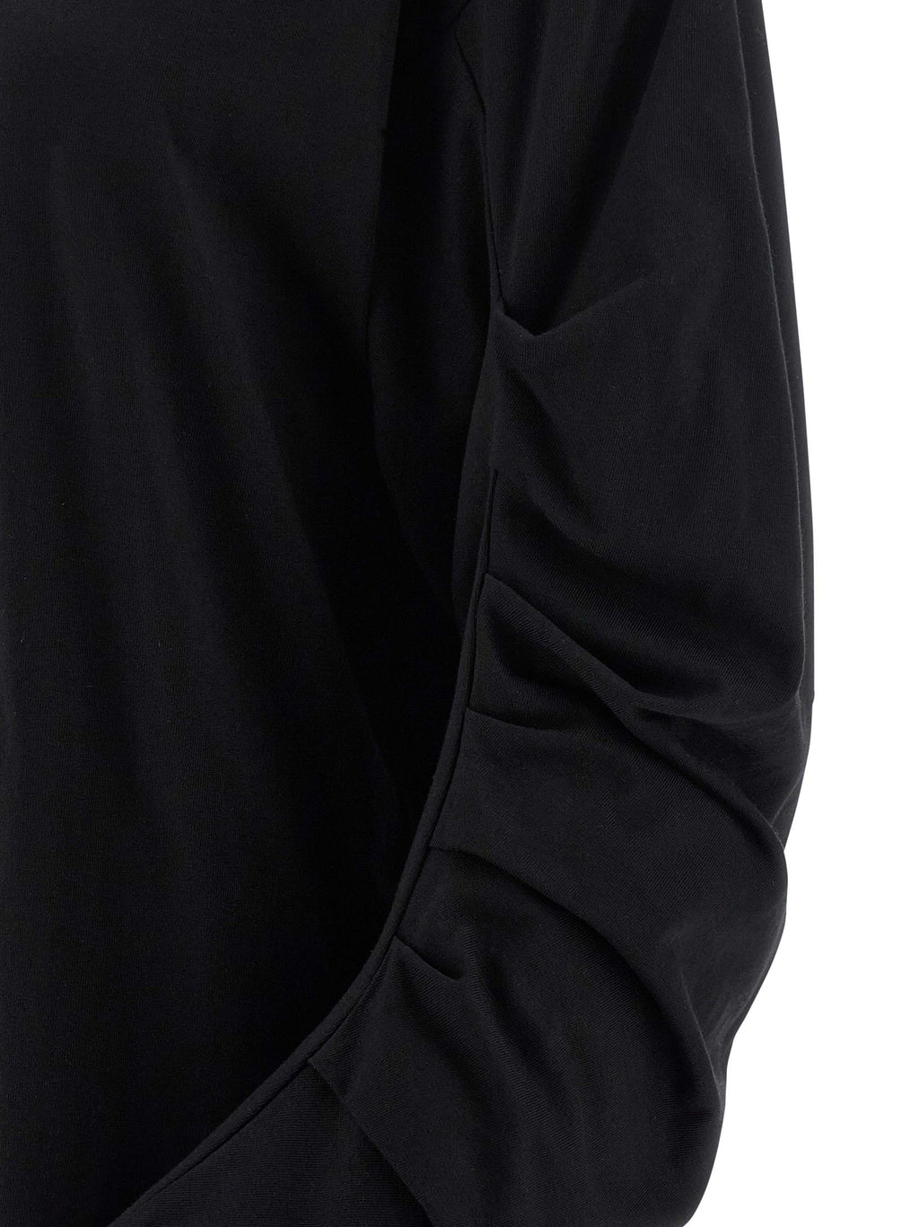 Dries Van Noten Black Cotton Long Sleeve T-Shirt