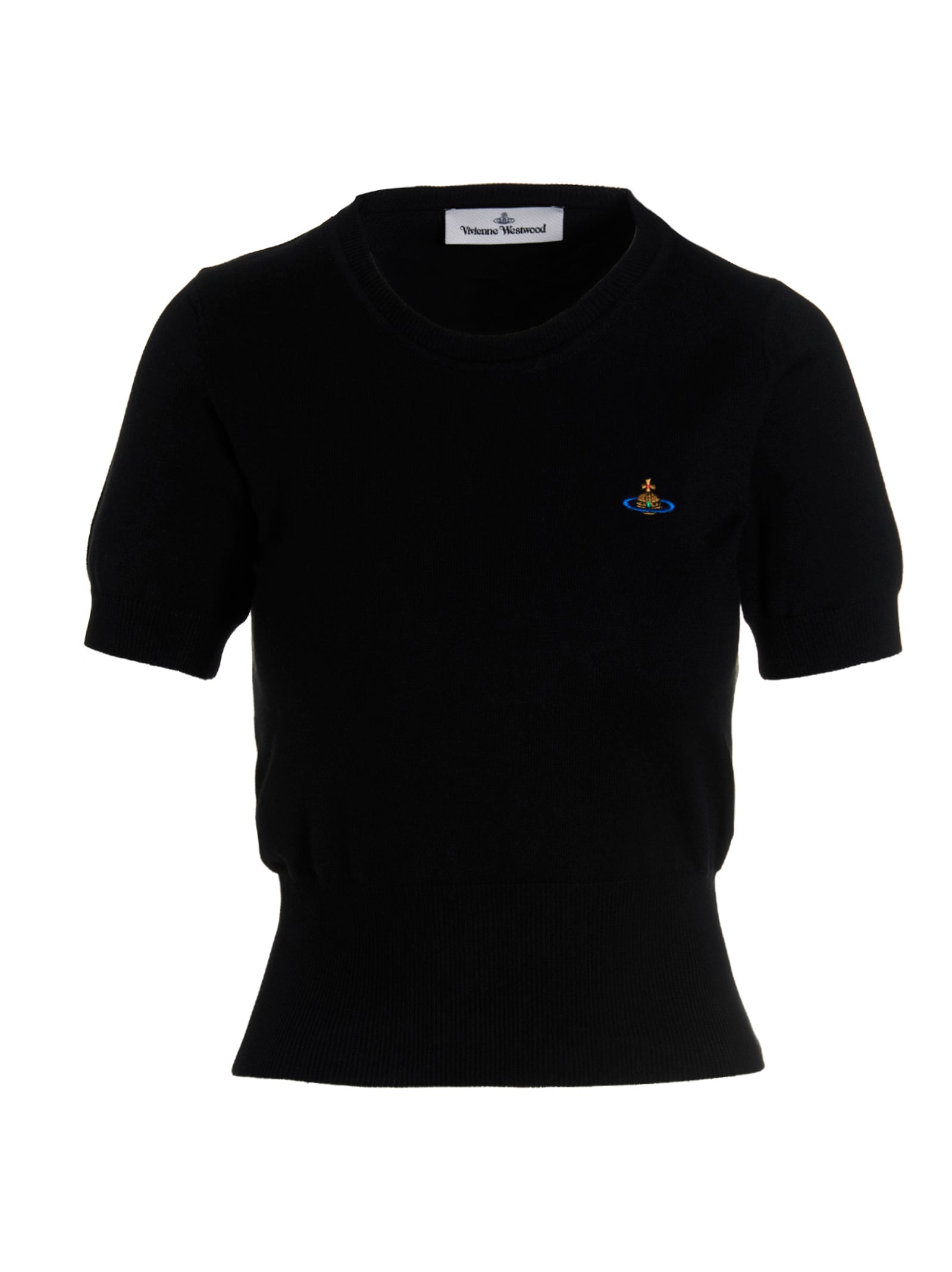 Vivienne Westwood Black Cotton T-Shirt