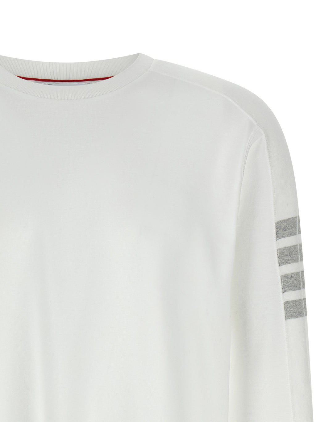 Thom Browne White Cotton T-Shirt