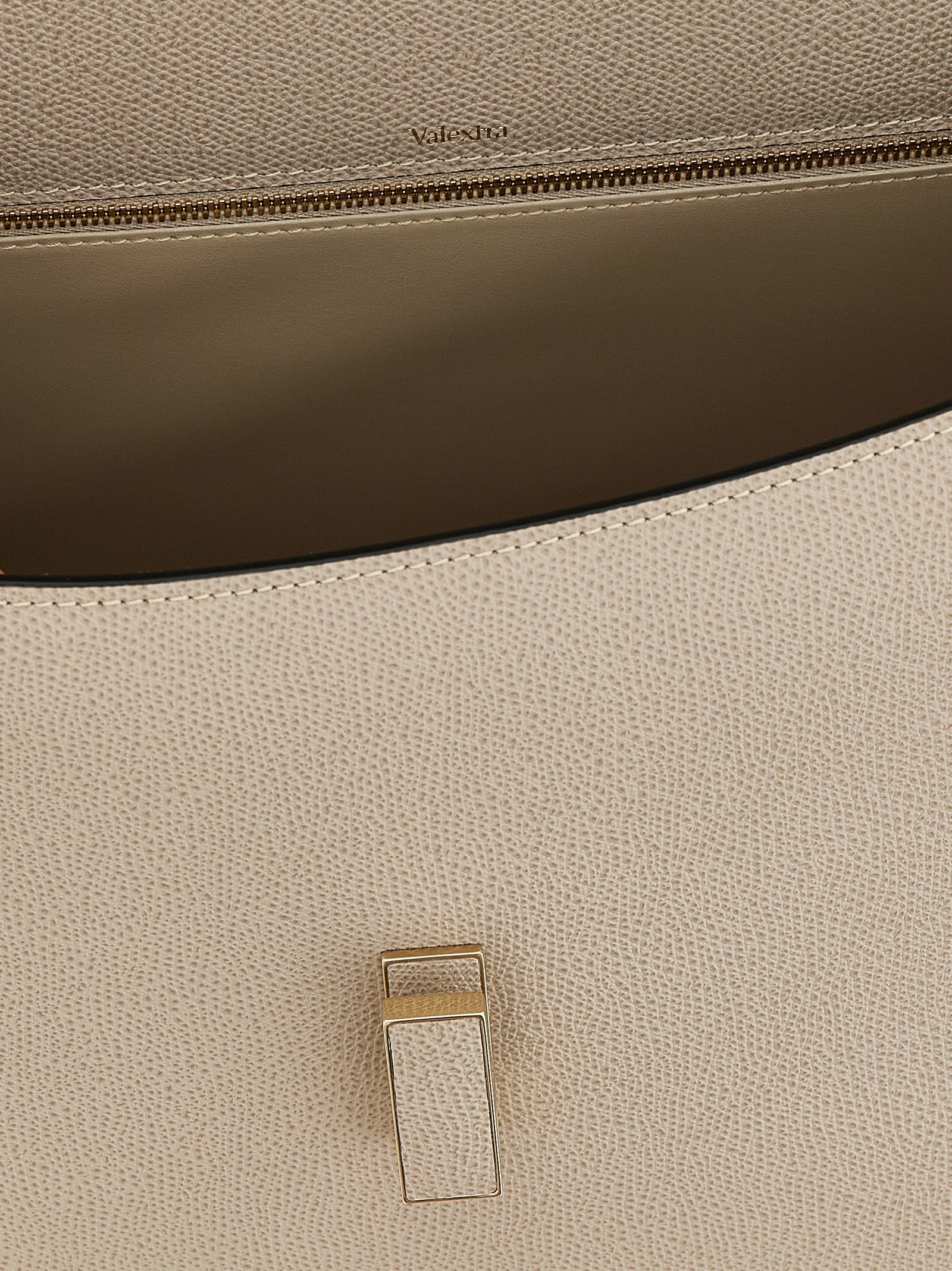 Valextra Beige Calfskin Handbag
