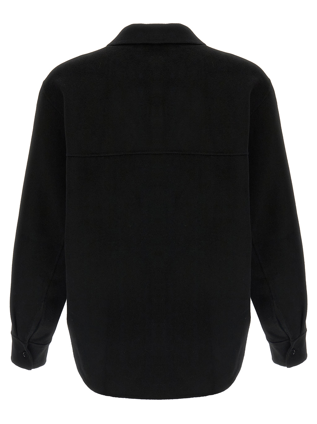 SÉFR Black Wool Blouse