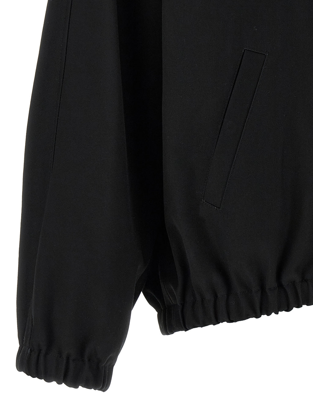 Courrèges Black Cotton Bomber
