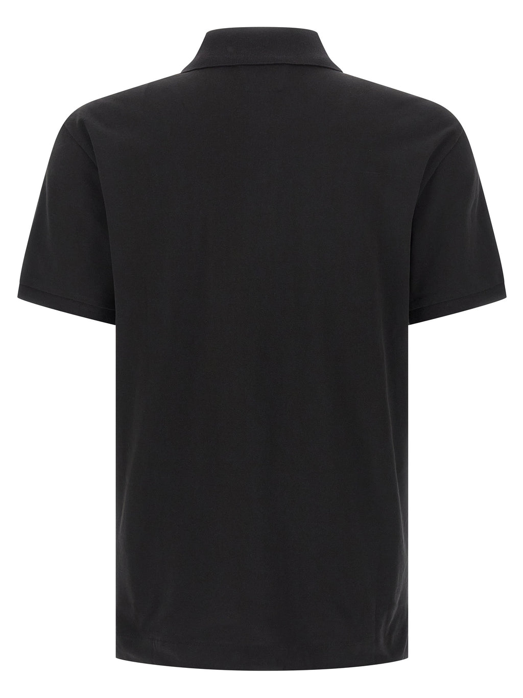 C.P. Company Black Cotton Polo Shirt