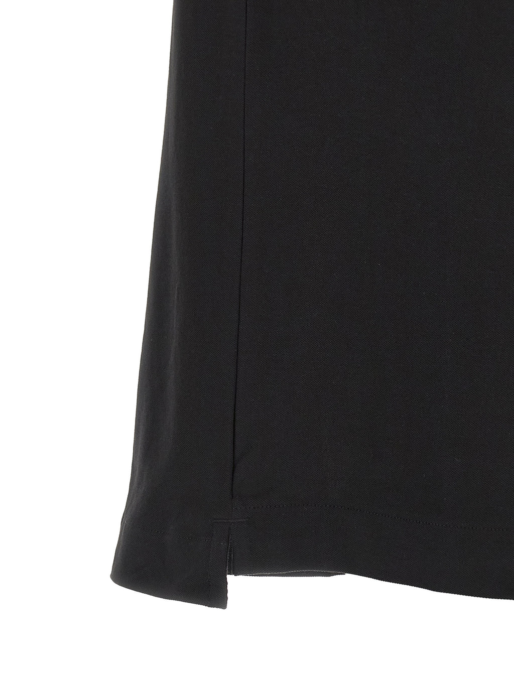 C.P. Company Black Cotton Polo Shirt