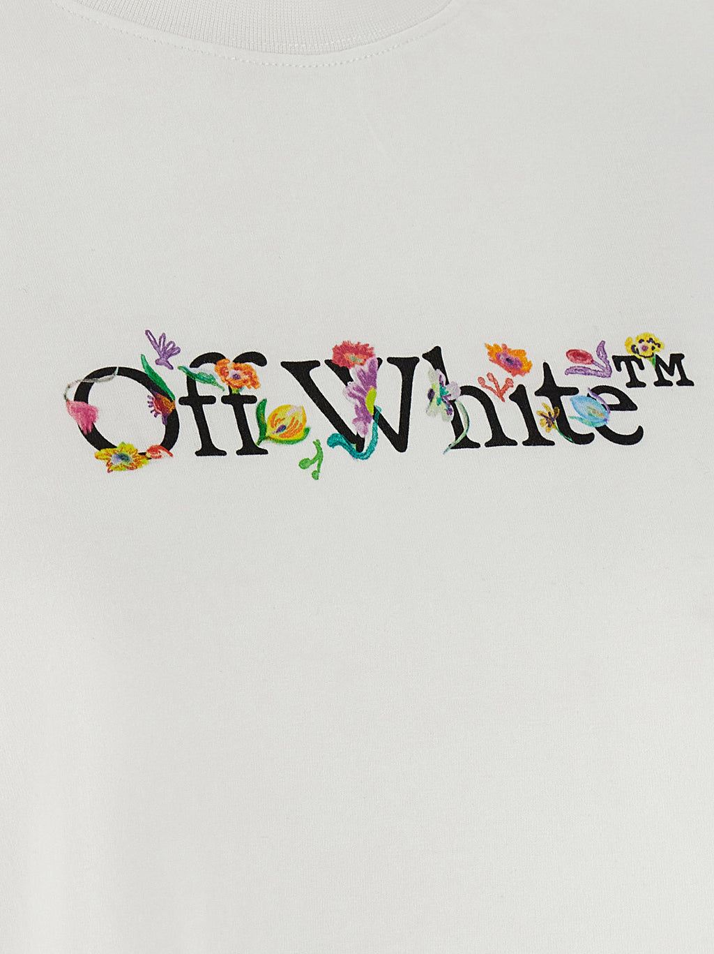 Off-White White Cotton T-Shirt
