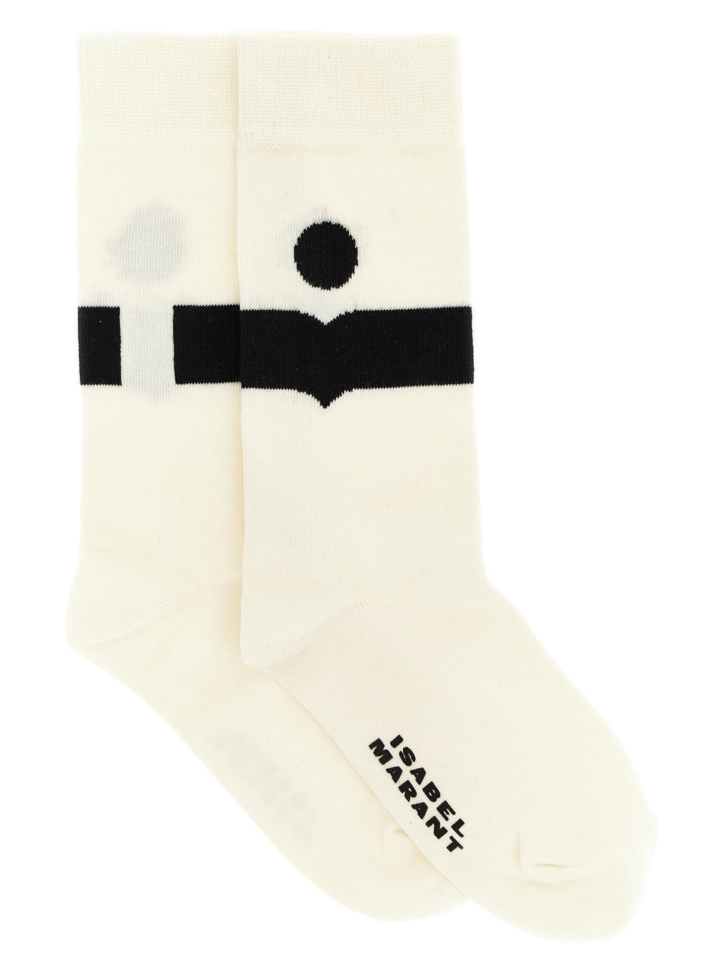 Isabel Marant Beige Cotton Socks