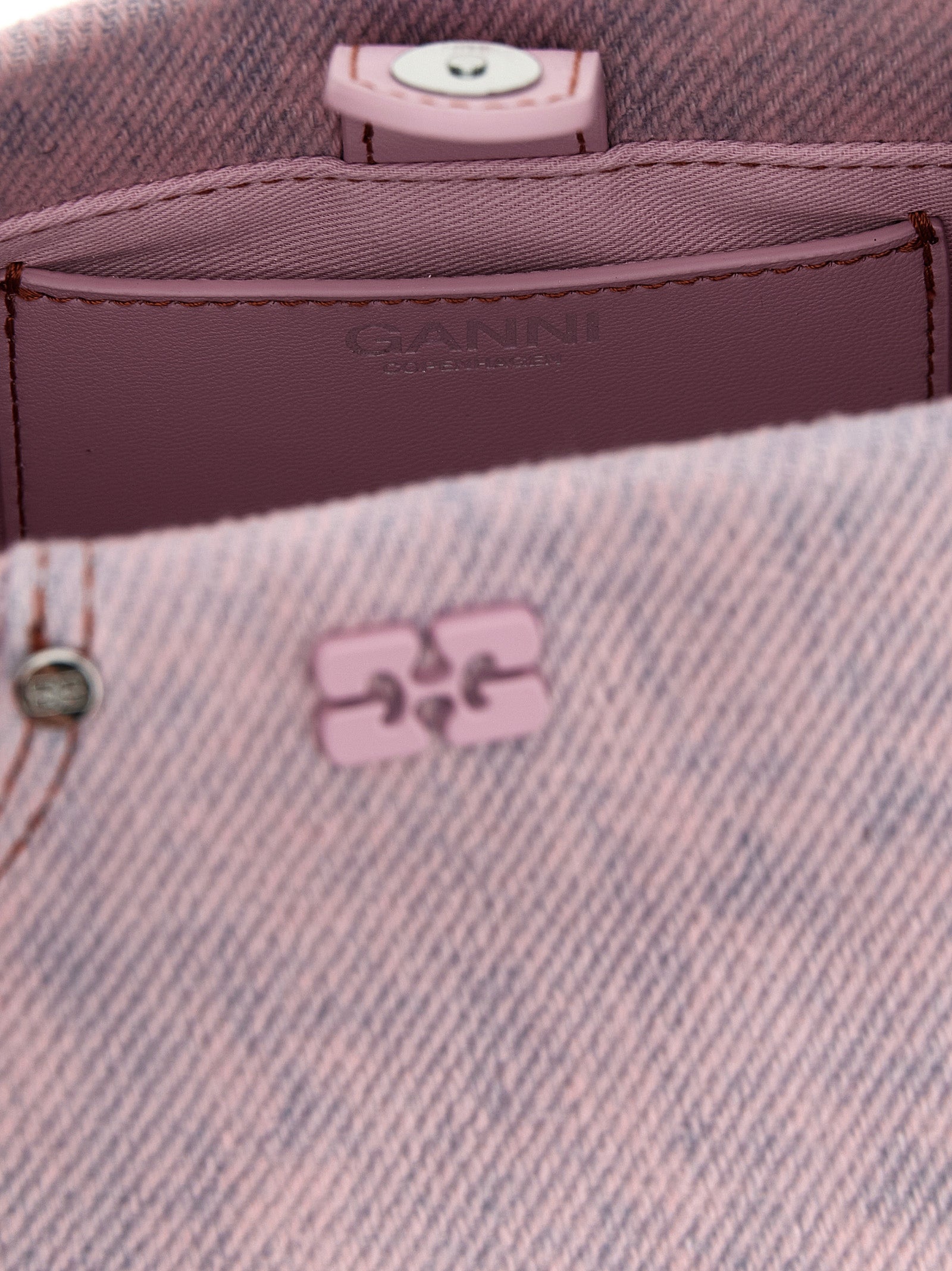 Ganni Multicolor Organic Cotton Handbag