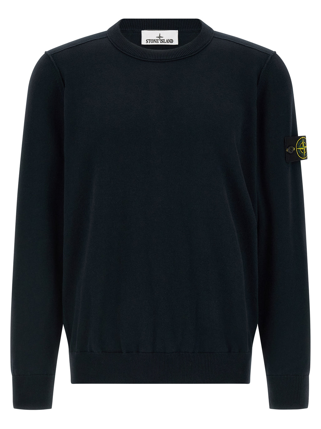 Stone Island Blue Cotton Cardigan