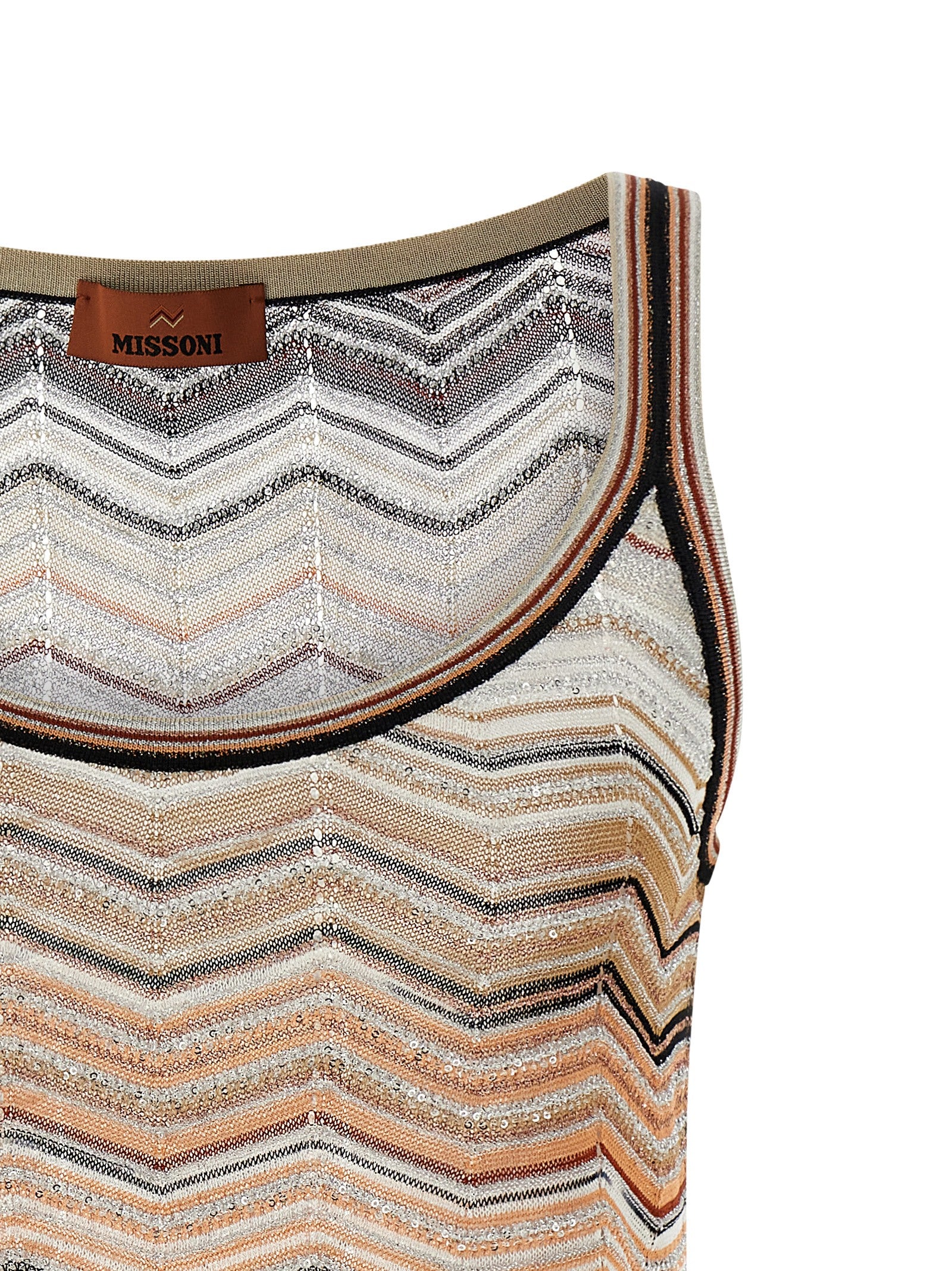 Missoni Multicolor Viscose Tank Tops