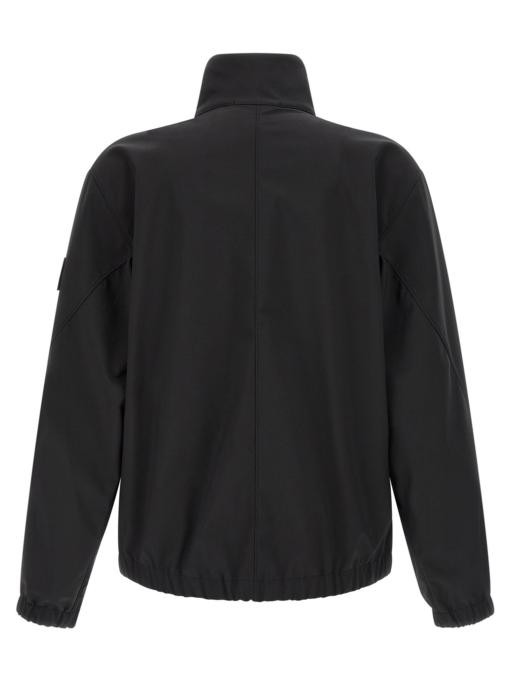 Stone Island Black Polyester Shell Jacket