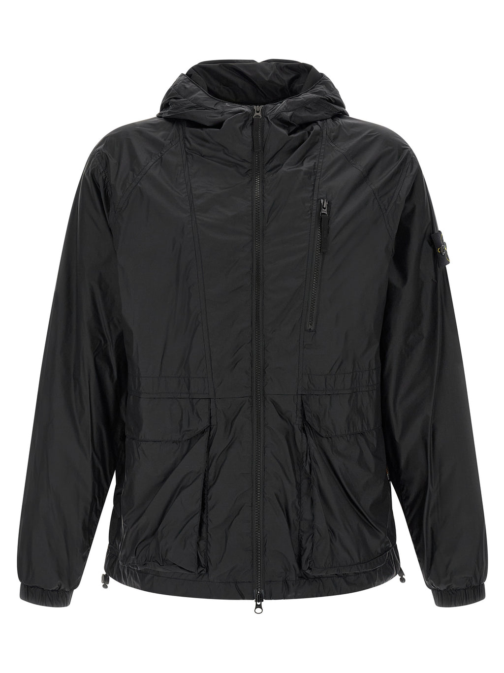 Stone Island Blue Polyamide Shell Jacket