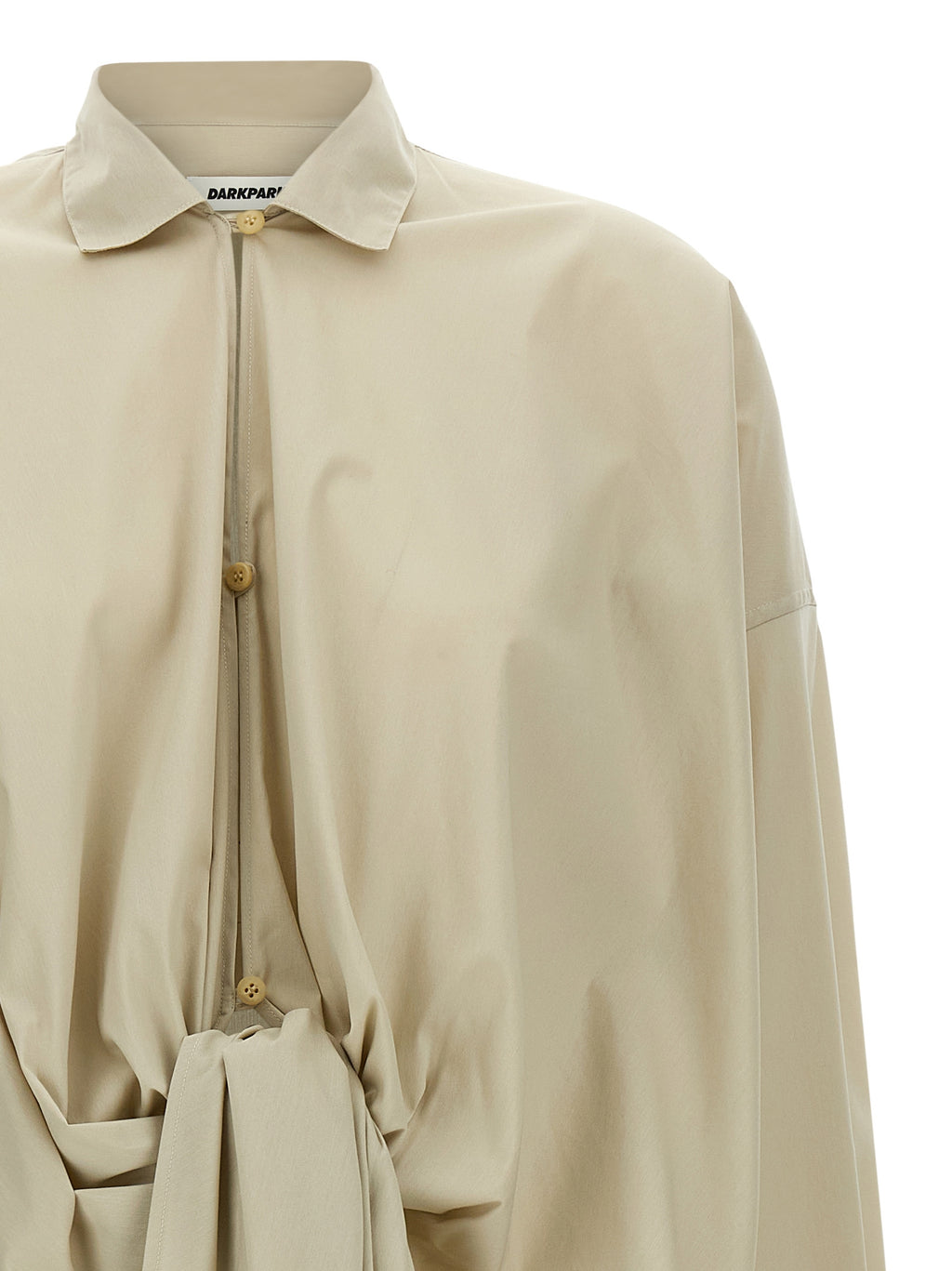 Darkpark Beige Cotton Blouse