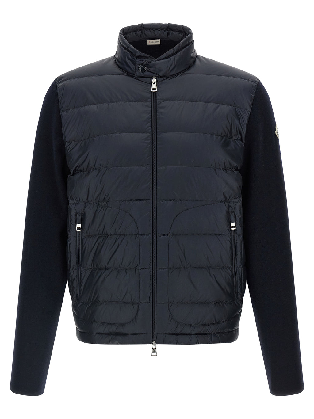Moncler Blue Polyamide Cardigan
