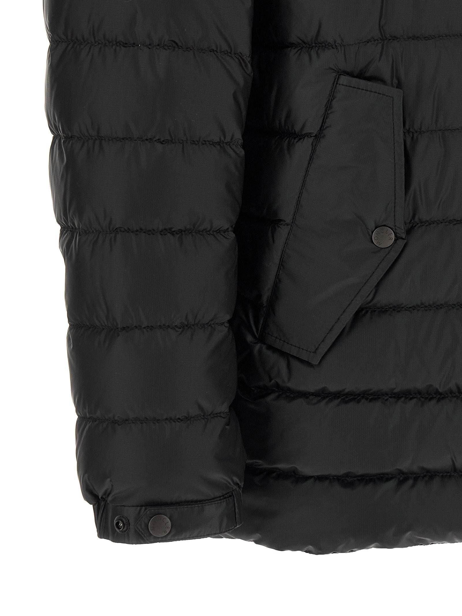 Moncler Black Polyamide Parka