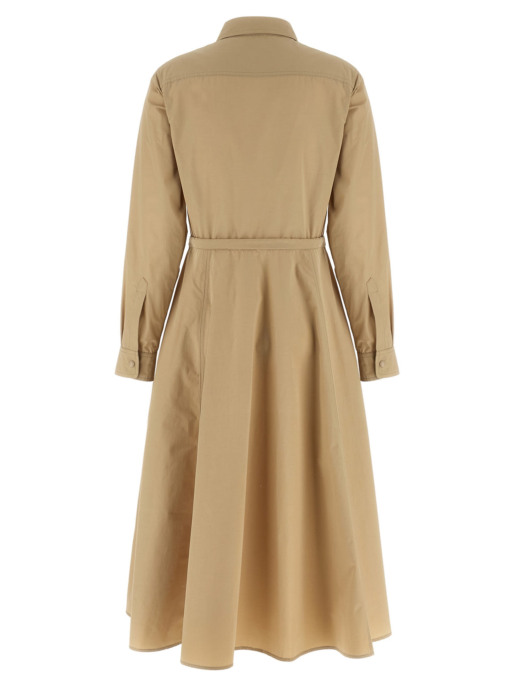Moncler Beige Polyester Long Dress