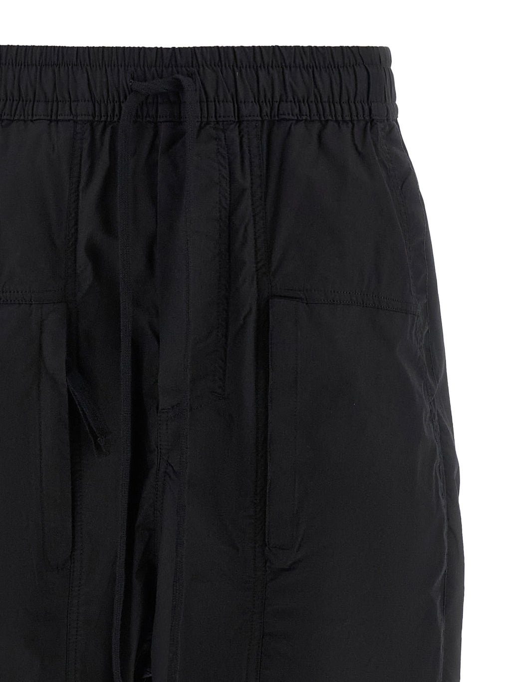 Thom Krom Black Cotton Casual Pants