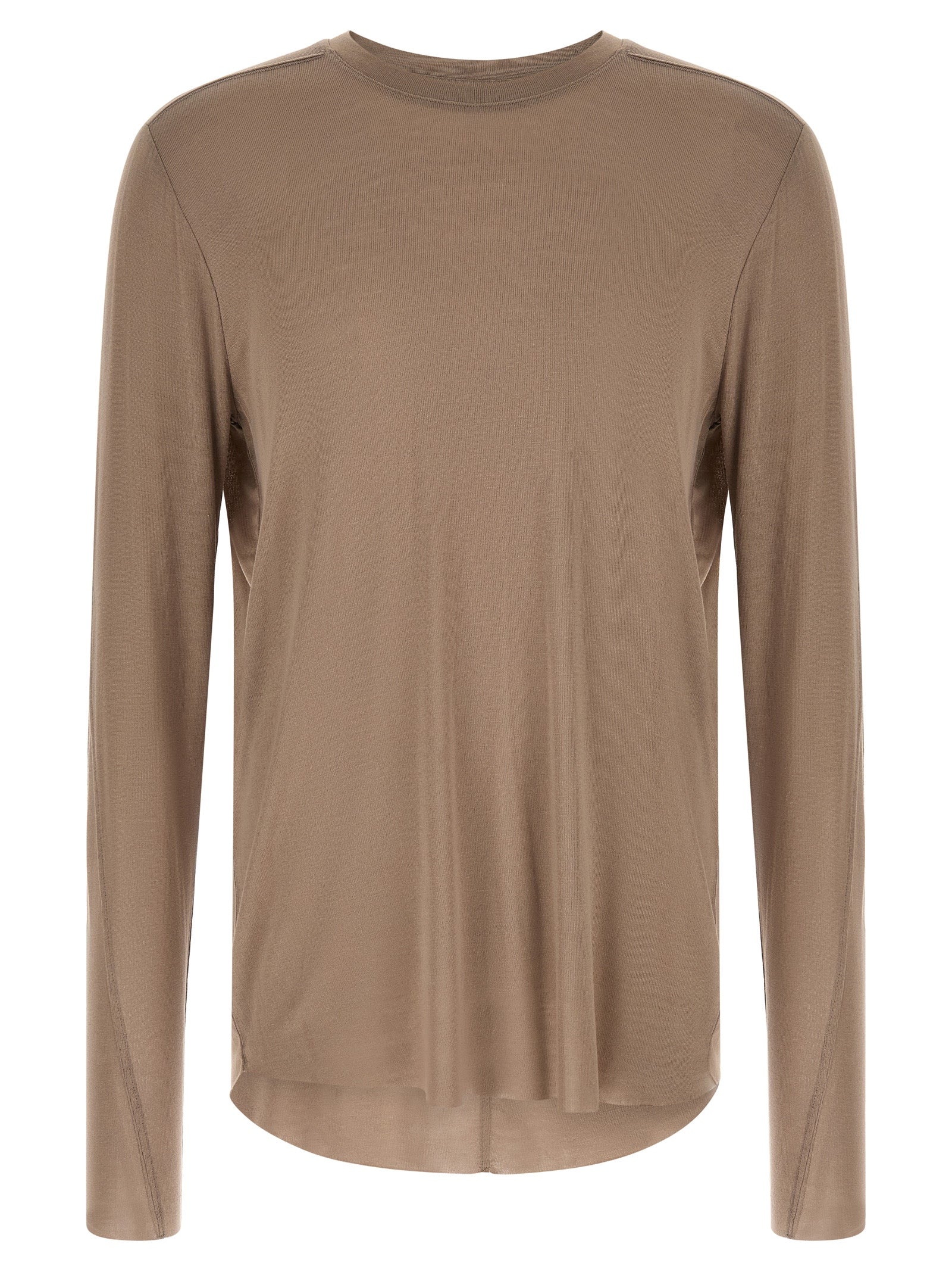 Thom Krom Gray Viscose T-Shirt