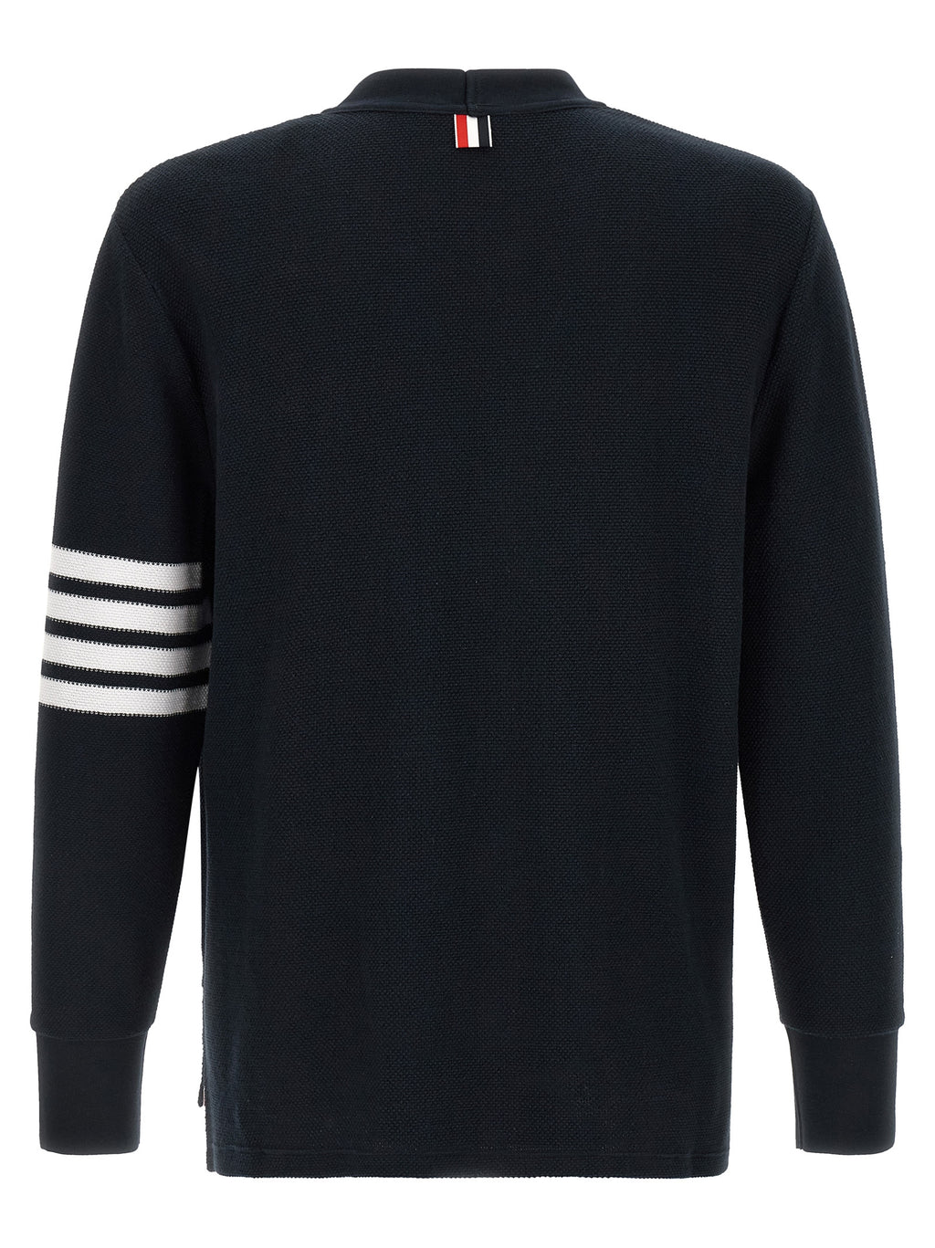 Thom Browne Blue Cotton Cardigan