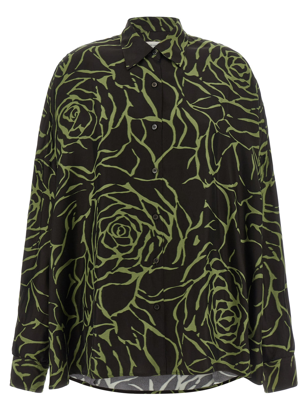 Dries Van Noten Black Viscose Blouse
