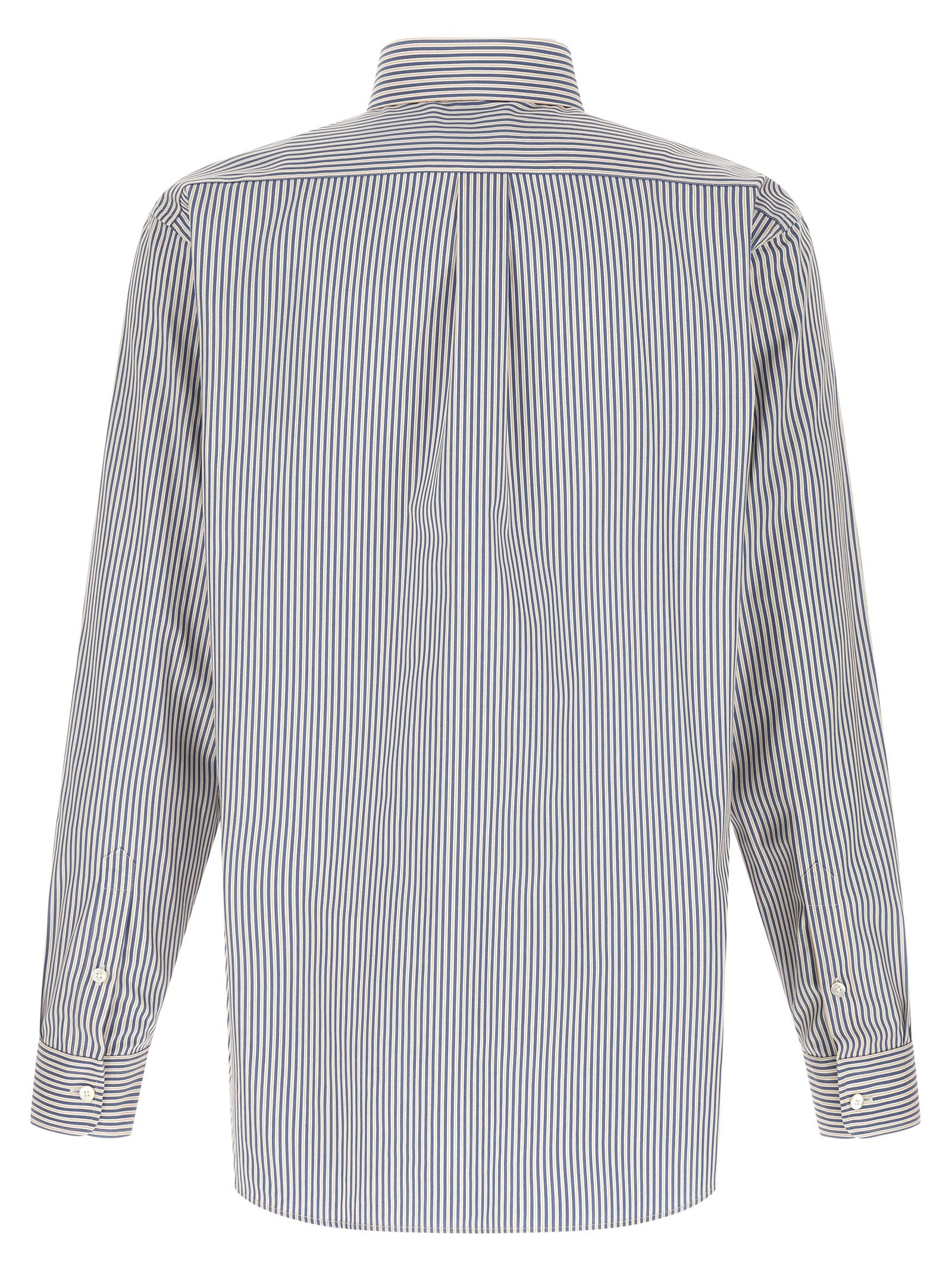 Fendi Blue Cotton Blouse