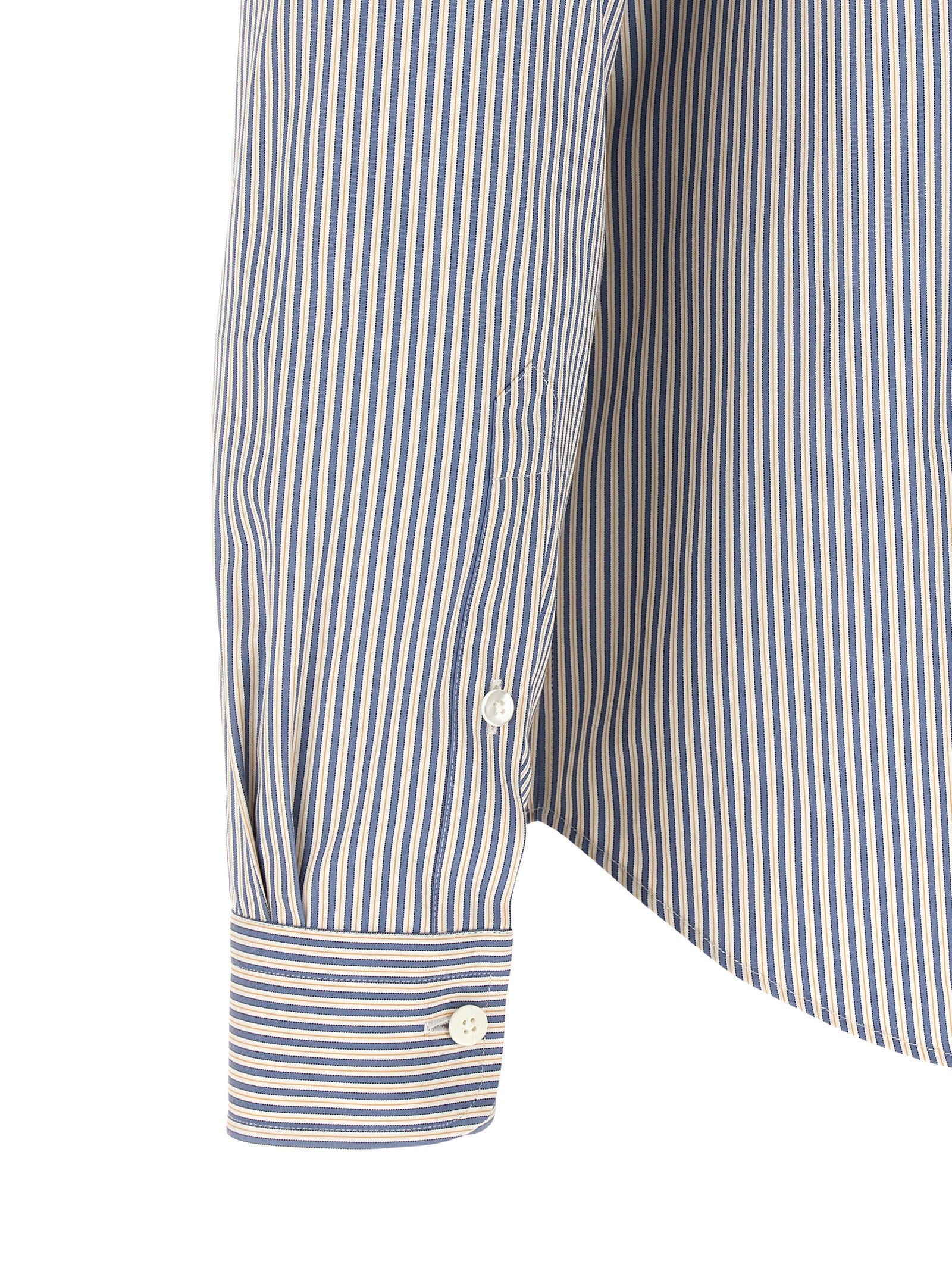 Fendi Blue Cotton Blouse