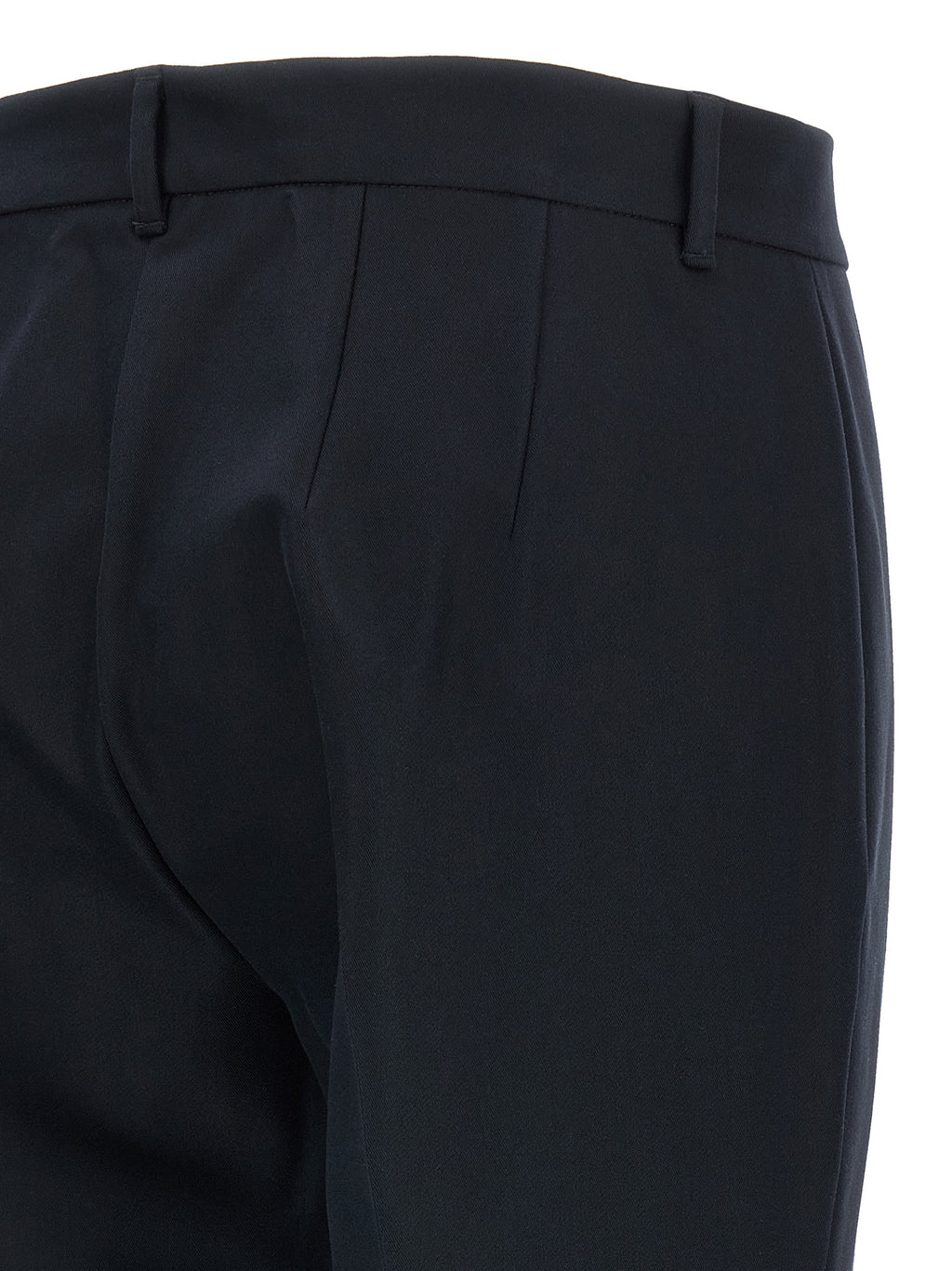 'S Max Mara Blue Cotton Flared Pants