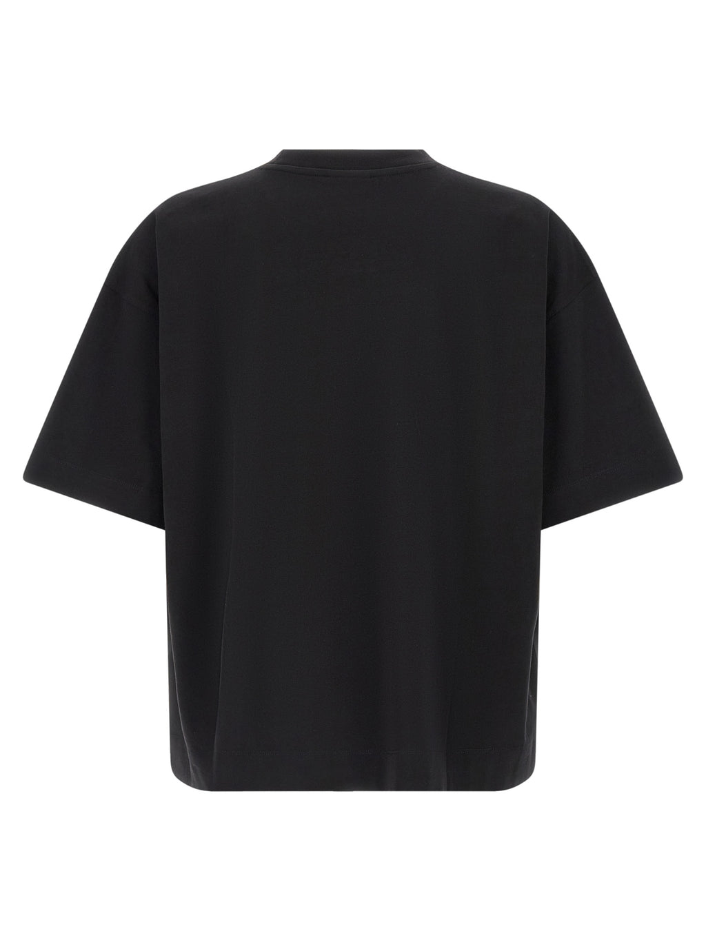 Dries Van Noten Black Cotton T-Shirt